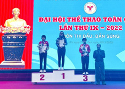 Đắk Lắk có huy chương vàng đầu tiên tại Đại hội thể thao toàn quốc