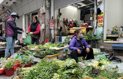 Cận Tết, giá cả thực phẩm biến động trái chiều