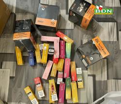 Thu giữ hơn 490 sản phẩm thuốc lá điện tử nhập lậu ở Ðắk Mil