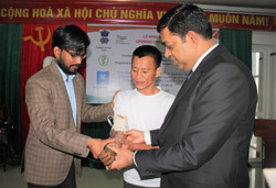 Chính phủ Ấn Độ viện trợ lắp chi giả cho hơn 300 người tại tỉnh Đắk Lắk