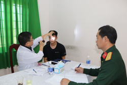 Huyện Krông Ana: Khám sức khỏe nghĩa vụ quân sự năm 2023