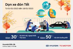 Dọn xe đón Tết