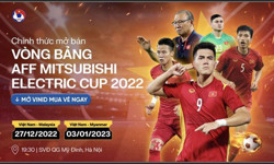 AFF Cup 2022: Phát hành online vé xem tuyển Việt Nam đá tại Sân Mỹ Đình