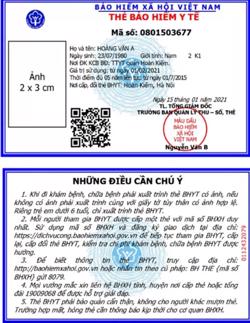 Từ ngày 11-2 ai được cấp thẻ bảo hiểm y tế mẫu mới?