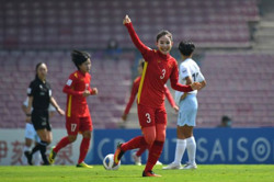 Trung vệ "thép" tài năng Chương Thị Kiều