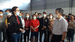 Công ty TNHH Thương mại dịch vụ sản xuất H&L cam kết ngày 28/2 thanh toán đầy đủ lương