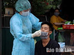 Ngày 2/2, Đắk Lắk ghi nhận 76 trường hợp dương tính với SARS-CoV-2