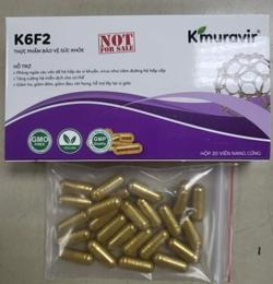 Cảnh báo sản phẩm K6F2 Kmuravir bán trao tay chữa hậu Covid-19