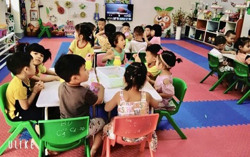 Học sinh khối tiểu học và mầm non được học trực tiếp tại trường ở Đăk Nông