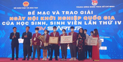 Đắk Lắk có một dự án đạt giải Ba Ngày hội Khởi nghiệp quốc gia của học sinh, sinh viên