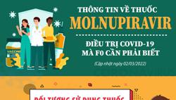 Toàn bộ thông tin F0 cần biết về thuốc Molnupiravir điều trị Covid-19