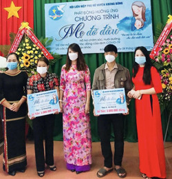 Triển khai Chương trình “Mẹ đỡ đầu” hỗ trợ chăm sóc, nuôi dưỡng trẻ em mồ côi do tác động của dịch COVID-19