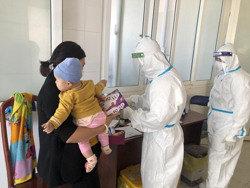 Huyện Krông Búk: Gia tăng số ca mắc COVID-19 ở trẻ em