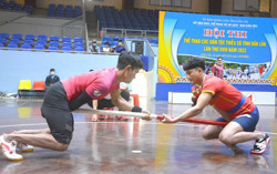 20 vận động viên tham dự Giải vô địch Cúp các câu lạc bộ đẩy gậy, kéo co quốc gia 2022