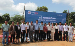 Khởi công xây dựng nhà Tình nghĩa tại huyện M’Drắk