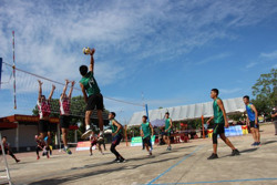 Khai mạc giải bóng chuyền nam khu vực biên giới