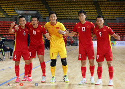 Tuyển Futsal Việt Nam đối mặt với nhà đương kim vô địch