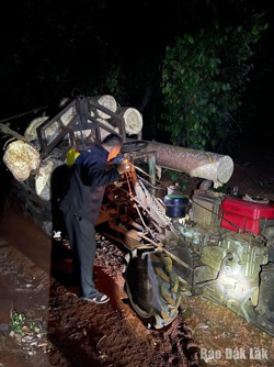 Công an huyện Ea H’leo liên tiếp phát hiện 2 vụ vận chuyển lâm sản trái phép