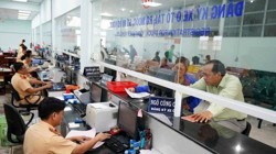 Từ ngày 21-5 người dân được đăng ký xe máy tại công an xã