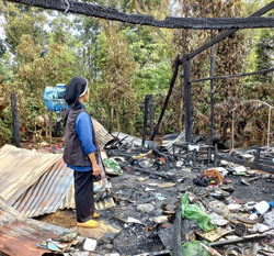 Hỏa hoạn thiêu rụi một căn nhà ở huyện Cư M’gar