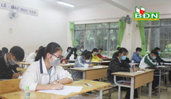 "Nước rút" học sinh thi tốt nghiệp THPT