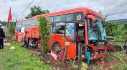 Tai nạn liên hoàn trên đường Hồ Chí Minh, sập nhà dân, 3 người thương vong