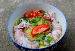 Độc đáo bún bắp Phú Yên