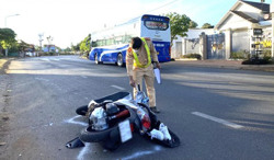 Huyện Cư M’gar: Gia tăng tình trạng người điều khiển phương tiện tự gây tai nạn giao thông