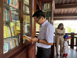 Đến chùa đọc sách