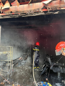 Cháy lớn thiêu rụi hoàn toàn ngôi nhà ở TP. Buôn Ma Thuột