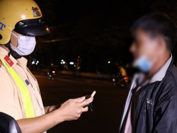 Phát hiện, lập biên bản 628 trường hợp vi phạm nồng độ cồn trong tháng 6