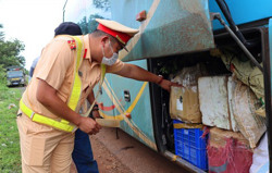 Quyết liệt phòng, chống tội phạm trên tuyến giao thông đường bộ