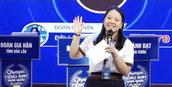 Đắk Lắk có 1 học sinh đoạt giải Nhất Hội thi "Olympic Tiếng Anh Học sinh - Sinh viên Toàn quốc lần thứ IV"