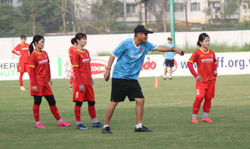 Tuyển nữ Việt Nam đẩy mạnh trẻ hóa lực lượng