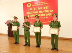 Công an TP. Buôn Ma Thuột: Tỷ lệ điều tra, khám phá án đạt cao 