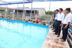 Huyện Cư Kuin: Dạy bơi miễn phí cho trên 1.000 học sinh 