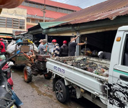 Cháy chợ thị xã Buôn Hồ: Tiểu thương trắng tay