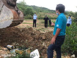 Tiêu hủy gần 100 kg thịt động vật không rõ nguồn gốc, xuất xứ