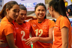 Giải bóng chuyền vô địch quốc gia 2022: Đội tuyển bóng chuyền nữ Đắk Lắk giành chiến thắng đầu tay