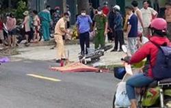 Xe tải tông xe đạp điện, 1 bé gái tử vong