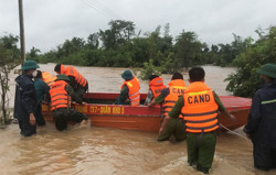 Mưa lớn gây ngập lụt một số vùng trên địa bàn huyện Ea Súp