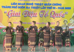 Khai mạc Liên hoan nghệ thuật quần chúng thành phố Buôn Ma Thuột lần thứ III– năm 2022