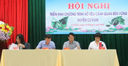 Triển khai Chương trình hồ tiêu cảnh quan bền vững trên địa bàn huyện Cư Kuin