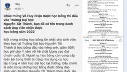 Trường ĐH cảnh báo Giấy báo trúng tuyển giả yêu cầu đóng học phí sớm