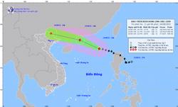 Bão Maon di chuyển nhanh, sức gió có thể mạnh cấp 12, giật cấp 15