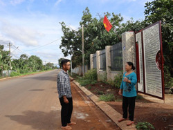 TP. Buôn Ma Thuột: Người dân hiến “đất vàng” mở đường giao thông