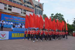 Khai mạc Đại hội Thể dục thể dục thể thao tỉnh lần thứ IX