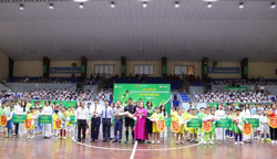 Khai mạc Vòng chung kết Giải Bóng đá học sinh Tiểu học và THCS toàn quốc Cúp Milo năm 2022