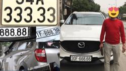 Chọn số cho ô tô