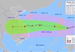 Liên tục mạnh lên, bão Noru giật cấp 17, hướng rất nhanh vào miền Trung